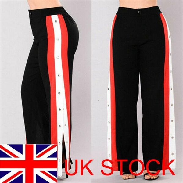 uk stock cut off womens pant split side buttons wide leg jogger pants casual trousers, Black;white
uk stock cut off womens pant split side buttons wide leg jogger pants casual trousers, Black;white