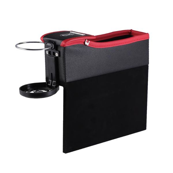 car seat side storage console organizer with foldable cup holder slot gap boxes - copilot (red+black)
car seat side storage console organizer with foldable cup holder slot gap boxes - copilot (red+black)
