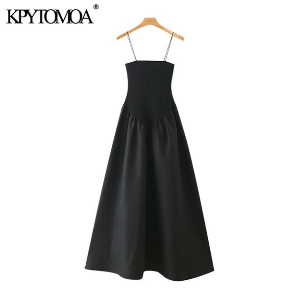 women chic fashion pathwork strech slim midi dress vintage backless a-line thin straps female dresses vestidos 210420, Black;gray
women chic fashion pathwork strech slim midi dress vintage backless a-line thin straps female dresses vestidos 210420, Black;gray