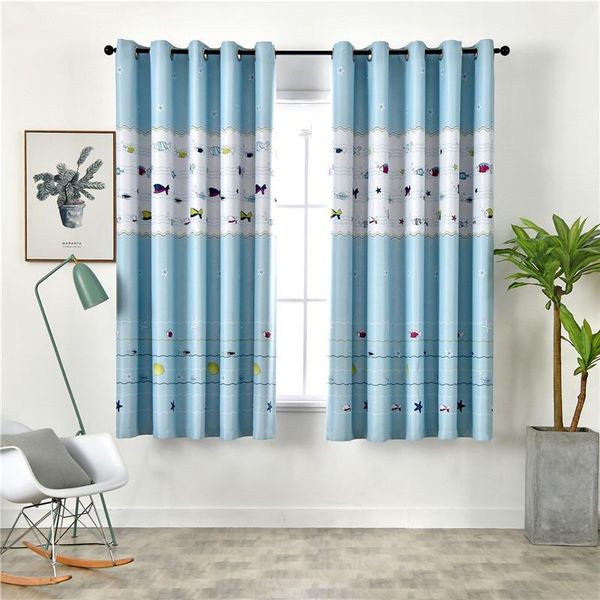 curtain & drapes fish print short blackout curtains for kids bedroom cartoon polyester grommet 1 piece pink blue living room kitchen window
curtain & drapes fish print short blackout curtains for kids bedroom cartoon polyester grommet 1 piece pink blue living room kitchen window