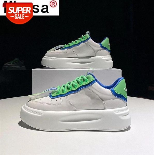 2021 spring new women chunky sneakers fashion platform pu leather casual shoes comfortable lace up vulcanized #wx75 
2021 spring new women chunky sneakers fashion platform pu leather casual shoes comfortable lace up vulcanized #wx75
