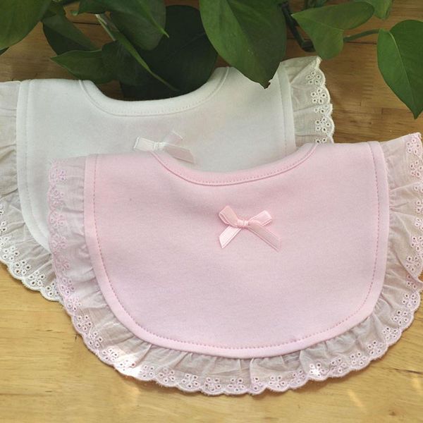 lace baby bibs bandana burp 100% cotton bow pink and white bib girls lovely cute infant saliva towels & cloths
lace baby bibs bandana burp 100% cotton bow pink and white bib girls lovely cute infant saliva towels & cloths