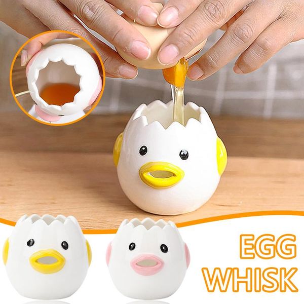 storage bags 25# cute little chicken ceramic egg white separator creative yolk protein filter baking tools
storage bags 25# cute little chicken ceramic egg white separator creative yolk protein filter baking tools