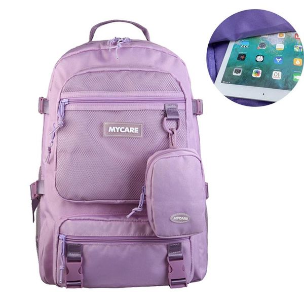 outdoor bags trend tooling backpack female college students schoolbag large capacity leisure travel 2021
outdoor bags trend tooling backpack female college students schoolbag large capacity leisure travel 2021