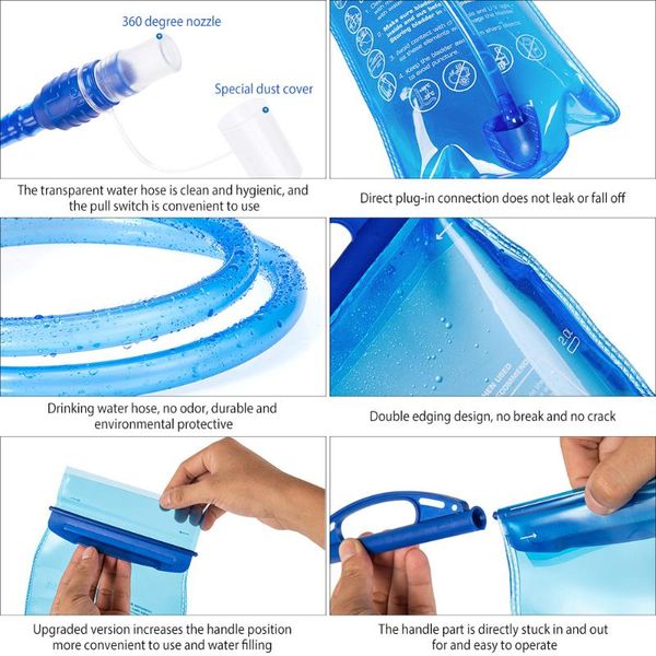 hydration packs 2021 outdoor camping water bag large capacity portable hiking reservoir pack shower backpack camel
hydration packs 2021 outdoor camping water bag large capacity portable hiking reservoir pack shower backpack camel