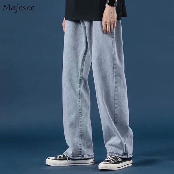 men's jeans men solid vintage straight fashion mopping cool streetwear leisure denim trousers teens plus size s-3xl simple all-match, Blue
men's jeans men solid vintage straight fashion mopping cool streetwear leisure denim trousers teens plus size s-3xl simple all-match, Blue