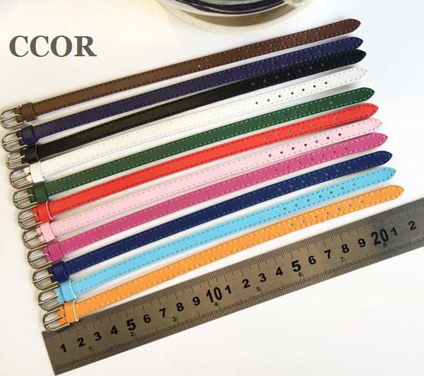 charm bracelets ccor 20-100pcs 8*210mm genuine leather wristband fit 8mm slide charms letter bead diy accessories swd0003, Golden;silver
charm bracelets ccor 20-100pcs 8*210mm genuine leather wristband fit 8mm slide charms letter bead diy accessories swd0003, Golden;silver