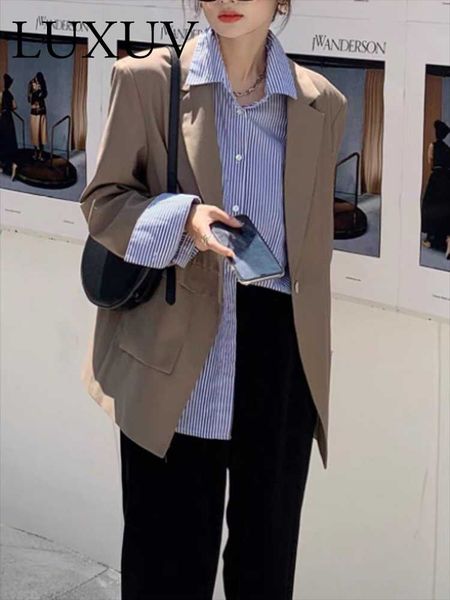 women's suits & blazers luxuv jacket summer blazer lightweight coat female suit oversize for ladies semiformal clothes loose outwear of, White;black
women's suits & blazers luxuv jacket summer blazer lightweight coat female suit oversize for ladies semiformal clothes loose outwear of, White;black