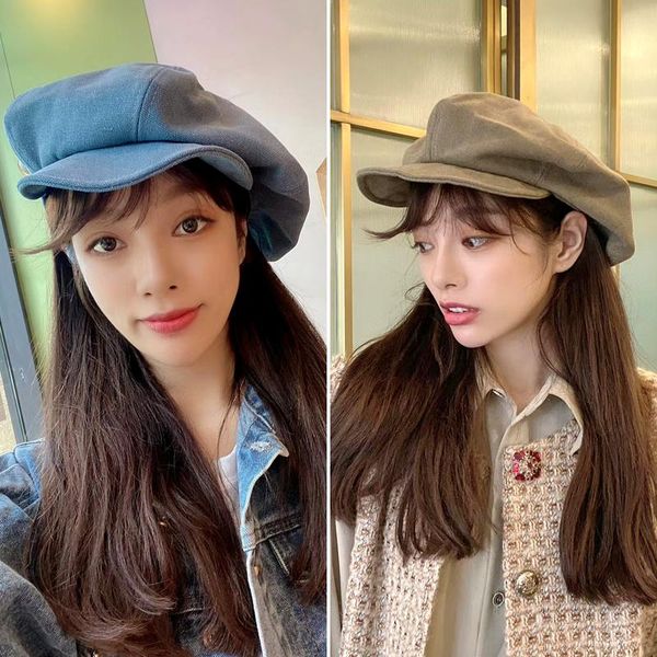 berets ins beret for women solid plain octagonal sboy cap ladies casual adjustable cotton linen hat girls painter gorros, Blue;gray
berets ins beret for women solid plain octagonal sboy cap ladies casual adjustable cotton linen hat girls painter gorros, Blue;gray