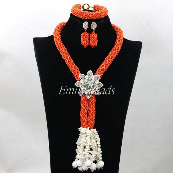 wedding jewelry sets beautiful orange nigerian crystal necklace set handmade costume african beads alj312, Slivery;golden
wedding jewelry sets beautiful orange nigerian crystal necklace set handmade costume african beads alj312, Slivery;golden