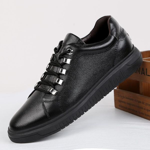 man shoes genuine leather dress outdoor breatha basic casual fashion wedding party men brand big size 47, Black
man shoes genuine leather dress outdoor breatha basic casual fashion wedding party men brand big size 47, Black