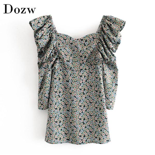 women elegant ruffle mini dress spring floral print vintage party dress ladies fashion puff long sleeve bodycon dresses 210414, Black;gray
women elegant ruffle mini dress spring floral print vintage party dress ladies fashion puff long sleeve bodycon dresses 210414, Black;gray