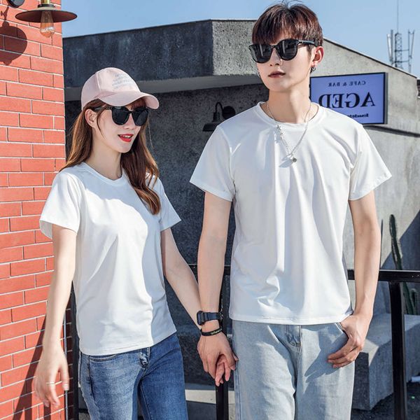 men's shirt style men's short sleeve t-shirt spring and summer korean version simple fashion couple considerate student dress, White;black
men's shirt style men's short sleeve t-shirt spring and summer korean version simple fashion couple considerate student dress, White;black