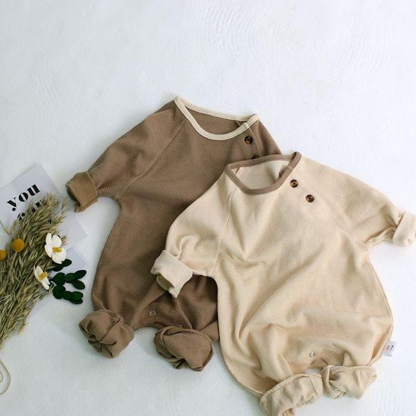 jumpsuits ins korean baby rompers cute boy clothes girl outfit, Blue