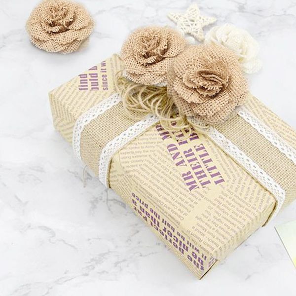 2/5pcs 6cm handmade jute hessian burlap flowers rose shabby chic vintage favor rustic wedding decoration christmas party supply decorative &
2/5pcs 6cm handmade jute hessian burlap flowers rose shabby chic vintage favor rustic wedding decoration christmas party supply decorative &