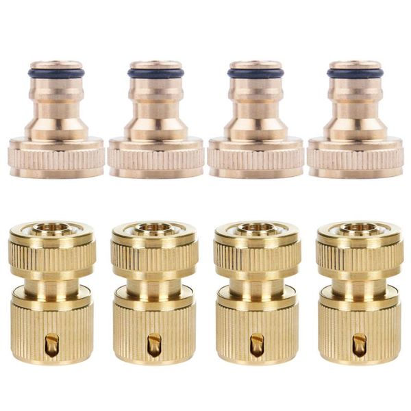 watering equipments 8pcs/set aluminum quick connector garden hose fitting water connectors 1/2 inch external thread female and 3/4
watering equipments 8pcs/set aluminum quick connector garden hose fitting water connectors 1/2 inch external thread female and 3/4