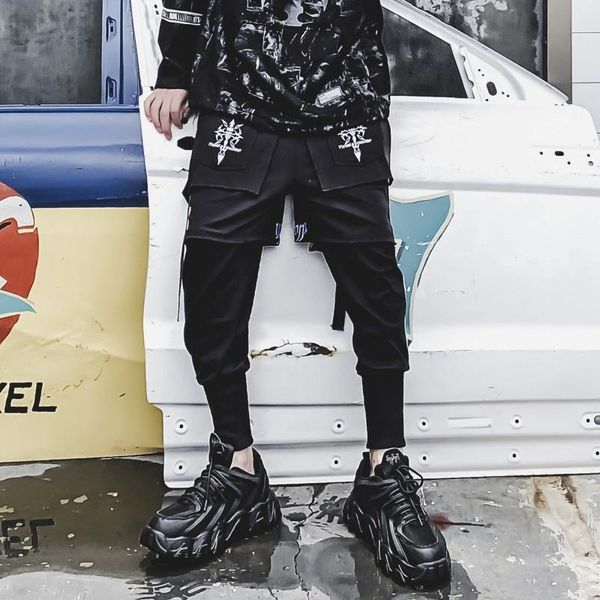 men's pants japanese streetwear men cargo techwear baggy wide leg black jogger pant boys fashion harem leisure personality trousers
men's pants japanese streetwear men cargo techwear baggy wide leg black jogger pant boys fashion harem leisure personality trousers