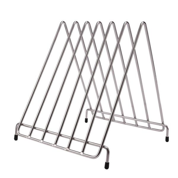 dish rack 6 slots stainless steel cutting chopping board stand holder kitchen storage organizer home bathroom shelves
dish rack 6 slots stainless steel cutting chopping board stand holder kitchen storage organizer home bathroom shelves
