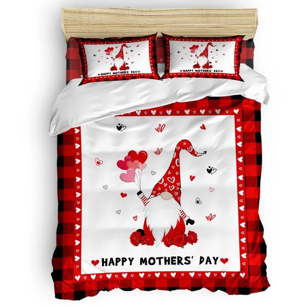 bedding sets happy mother's day dwarf love red plaid duvet cover set with pillowcase home decoration bed comforters king size
bedding sets happy mother's day dwarf love red plaid duvet cover set with pillowcase home decoration bed comforters king size