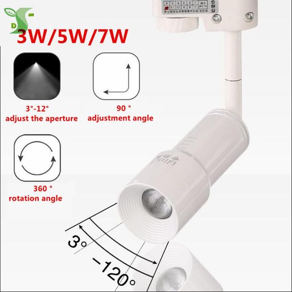 10pcs led track light 3w 5w 7w cob zoom ceiling spot adjust the aperture 3-120 degree adjustable angle track-style lights
10pcs led track light 3w 5w 7w cob zoom ceiling spot adjust the aperture 3-120 degree adjustable angle track-style lights