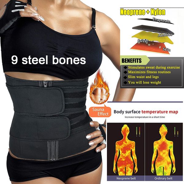 women sweat neoprene waist trainer corset trimmer belt body shaper slimming for weight loss body stomach shaper cincher
women sweat neoprene waist trainer corset trimmer belt body shaper slimming for weight loss body stomach shaper cincher