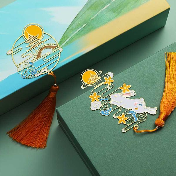 bookmark kawaii mid-autumn cute tassel brass pendant exquisite book mark page folder office school supplies stationery
bookmark kawaii mid-autumn cute tassel brass pendant exquisite book mark page folder office school supplies stationery