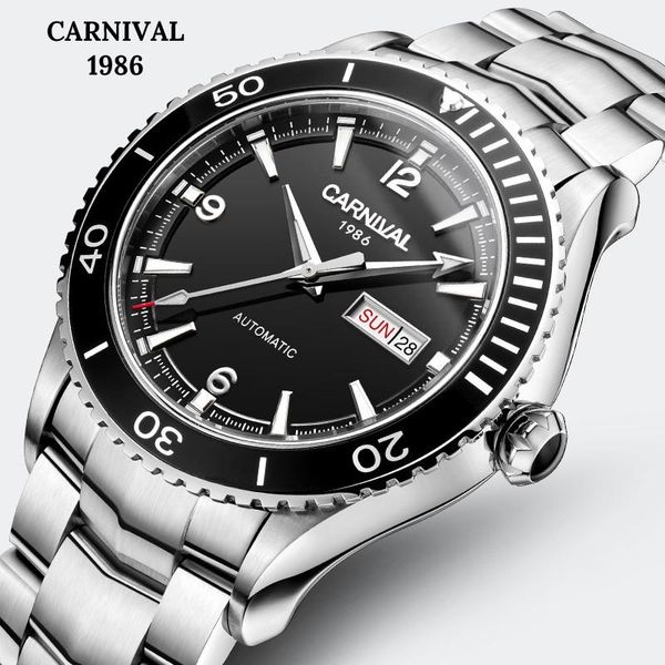 automatic mechanical watches diver sport men's business wrist watch male clock relogio masculino wristwatches, Slivery;brown
automatic mechanical watches diver sport men's business wrist watch male clock relogio masculino wristwatches, Slivery;brown