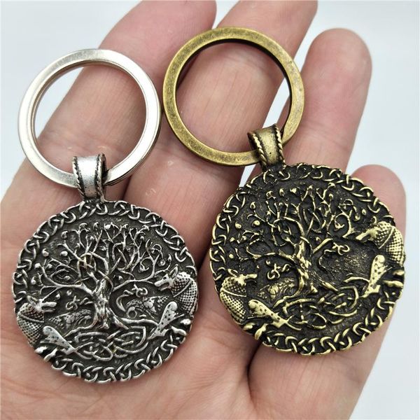 keychains viking double wolf wicca tree of life pendant key chain amulet wiccan talisman pagan women men keychain jewelry with gift, Silver
keychains viking double wolf wicca tree of life pendant key chain amulet wiccan talisman pagan women men keychain jewelry with gift, Silver
