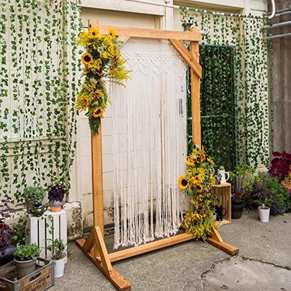 tapestries 37" x 77" macrame curtain panel for doorway window handmade woven wall hanging tapestry, birthday party wedding backdro
tapestries 37" x 77" macrame curtain panel for doorway window handmade woven wall hanging tapestry, birthday party wedding backdro