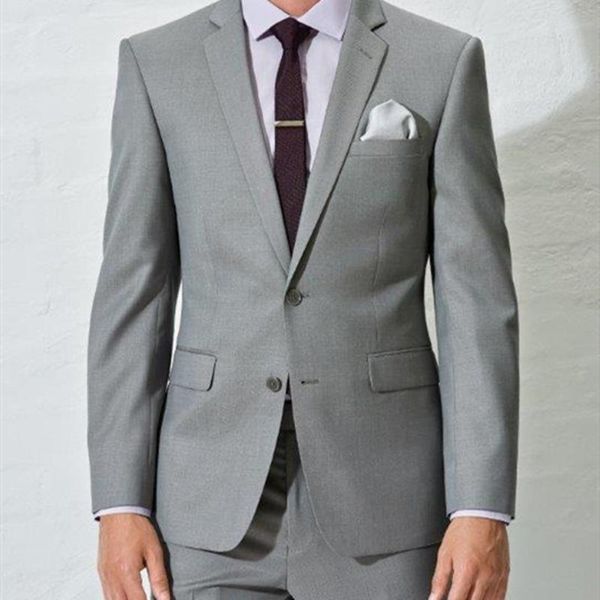 men's suits & blazers tailor made fashion gentlemen grey men slim fit groomsmen tuxedo for wedding dress dinner business office party 2, White;black
men's suits & blazers tailor made fashion gentlemen grey men slim fit groomsmen tuxedo for wedding dress dinner business office party 2, White;black