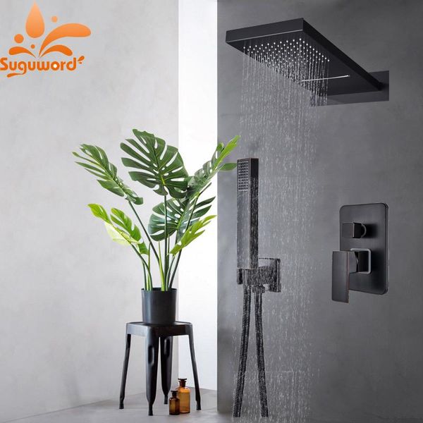 suguword bath shower faucet set and cold switch system mixer taps 3 ways rectangle head wall mounted bathroom sets
suguword bath shower faucet set and cold switch system mixer taps 3 ways rectangle head wall mounted bathroom sets