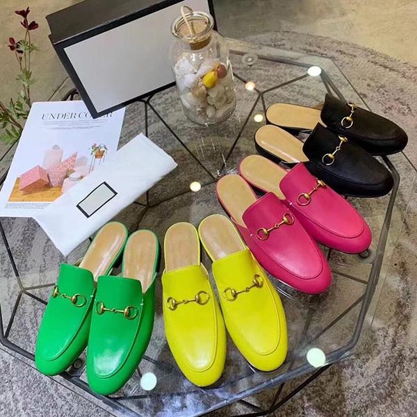 leather loafers muller designer slipper mens shoes with buckle fashion women princetown slippers ladies casual flats 35-46, Black
leather loafers muller designer slipper mens shoes with buckle fashion women princetown slippers ladies casual flats 35-46, Black