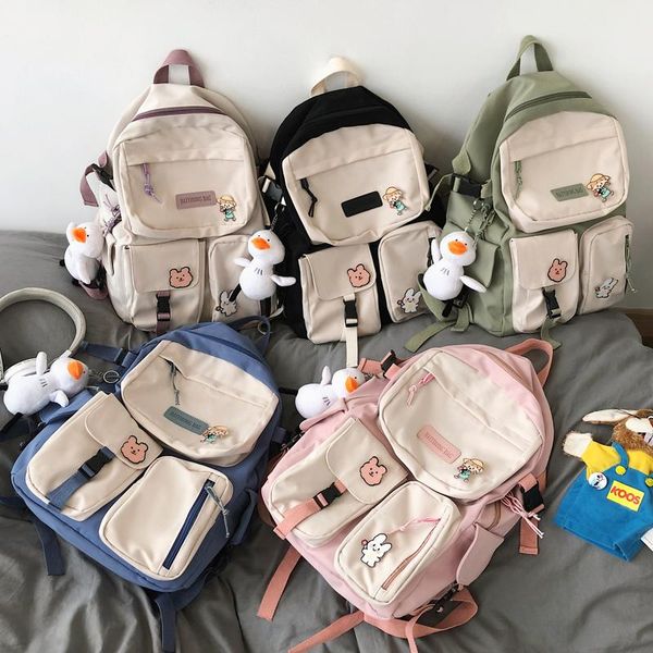 backpack tide kawaii women waterproof travel backpacks harajuku female school bags for teenage girls large capacity bagpack men
backpack tide kawaii women waterproof travel backpacks harajuku female school bags for teenage girls large capacity bagpack men