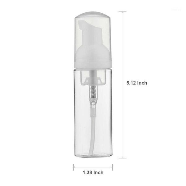 storage bottles & jars 5pcs 60ml empty transparent pump travel wash cosmetic foam shampoo spray bottle
storage bottles & jars 5pcs 60ml empty transparent pump travel wash cosmetic foam shampoo spray bottle