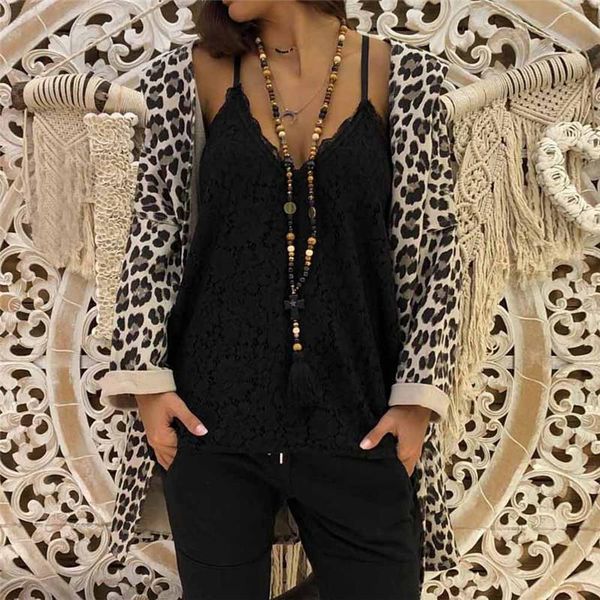 women's jackets women leopard print cardigan faux fur 2021 autumn coats long sleeve soft female outwear plus size xl n16, Black;brown
women's jackets women leopard print cardigan faux fur 2021 autumn coats long sleeve soft female outwear plus size xl n16, Black;brown