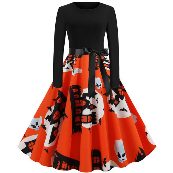 halloween women's casual wear elegant printing plus size dress comfortable loose party holiday a word, Black;gray
halloween women's casual wear elegant printing plus size dress comfortable loose party holiday a word, Black;gray