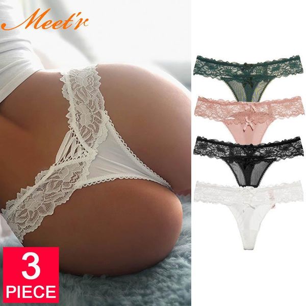 women's panties 3pcs/lot women lace low-waist underwear thong female g string breathable lingerie temptation embroidery intimates, Black;pink
women's panties 3pcs/lot women lace low-waist underwear thong female g string breathable lingerie temptation embroidery intimates, Black;pink