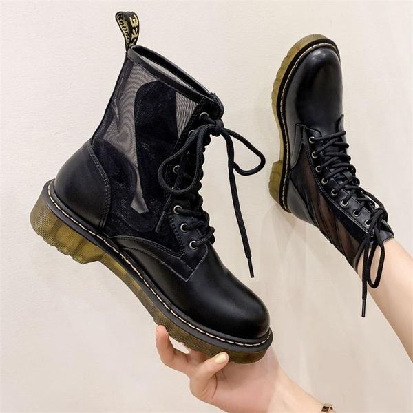 dress shoes summer boots women's breathable mesh cool thick soled hollow spring and autumn sandals net, Black
dress shoes summer boots women's breathable mesh cool thick soled hollow spring and autumn sandals net, Black