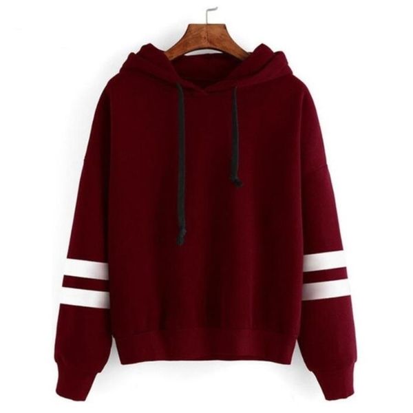 autumn women hoodie casual long sleeve hooded pullover sweatshirts female jumper tracksuits sportswear 210607, Black
autumn women hoodie casual long sleeve hooded pullover sweatshirts female jumper tracksuits sportswear 210607, Black