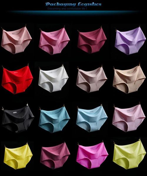 women's panties factory direct ice silk no trace underwear female mid-waist briefs wholesale lady, Black;pink
women's panties factory direct ice silk no trace underwear female mid-waist briefs wholesale lady, Black;pink