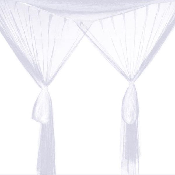 mosquito net 4 corner cotton bedcover curtain for baby kids reading playing home decorative