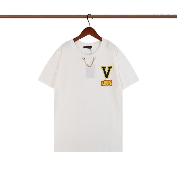 2022 luxury casual t-shirt new men's street wear designer short sleeve -shirts 100% cotton wholesale black and white tees size s~2xl, White;black
2022 luxury casual t-shirt new men's street wear designer short sleeve -shirts 100% cotton wholesale black and white tees size s~2xl, White;black