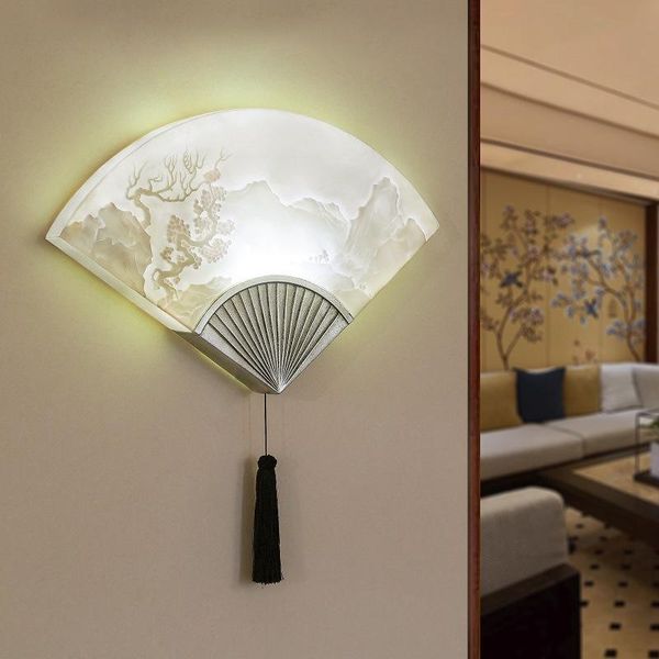 chinese fan-shaped led wall lamp bedroom bedside personality creativity dining room living stair corridor
chinese fan-shaped led wall lamp bedroom bedside personality creativity dining room living stair corridor