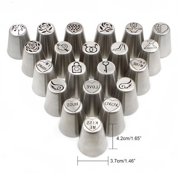 baking & pastry tools facemile 21pcs icing tips piping nozzles valentine's cake decorating set fondant mold cookie kitchen accessories
baking & pastry tools facemile 21pcs icing tips piping nozzles valentine's cake decorating set fondant mold cookie kitchen accessories