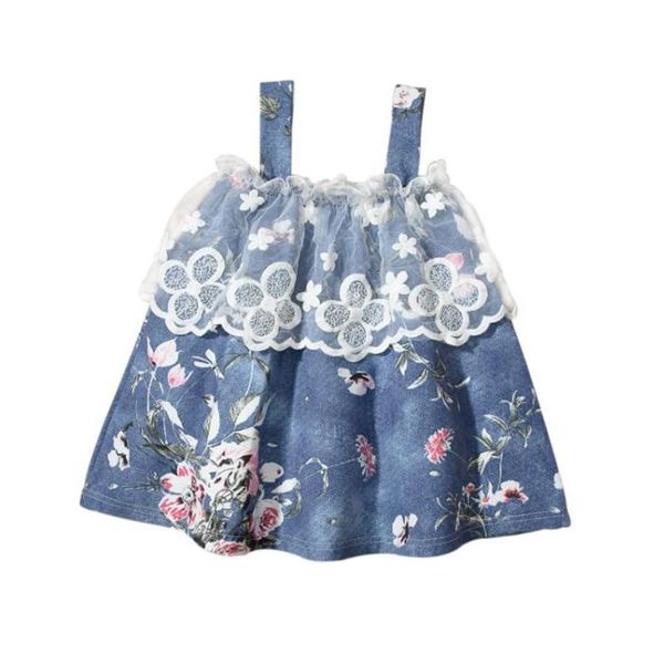 girl's dresses 2021 fashion kids dress girls lace trim flower print sleeveless slip for summer denim blue 3-24 months, Red;yellow
girl's dresses 2021 fashion kids dress girls lace trim flower print sleeveless slip for summer denim blue 3-24 months, Red;yellow