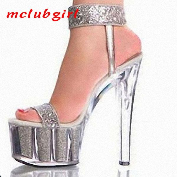 sandals mclubgirl 15cm heels fish mouth glitter crystal simple waterproof platform open toe buckle show thin female lyp, Black
sandals mclubgirl 15cm heels fish mouth glitter crystal simple waterproof platform open toe buckle show thin female lyp, Black