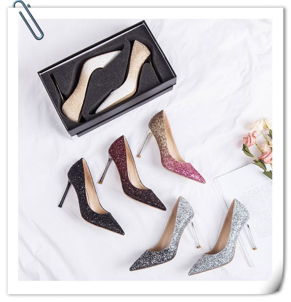 dress shoes primavera nova dama de honra sapatos salto alto fino apontou cristal lantejoulas vestido casamento único versáteis ula1, Black
dress shoes primavera nova dama de honra sapatos salto alto fino apontou cristal lantejoulas vestido casamento único versáteis ula1, Black