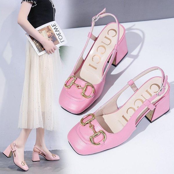 dress shoes ladies' high heel sandal 2021 summer 8cm root baotou fashion women's outdoor casual quality, Black
dress shoes ladies' high heel sandal 2021 summer 8cm root baotou fashion women's outdoor casual quality, Black