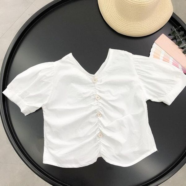 baby toddler summer girls shirts white blouse kids v-neck short sleeve blouses cotton children clothes jw7815, White;black
baby toddler summer girls shirts white blouse kids v-neck short sleeve blouses cotton children clothes jw7815, White;black