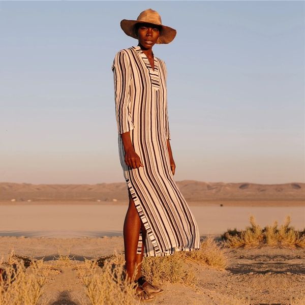 cotton striped pareo beach cover up swimwear women swimsuit kaftan dress tunic wear sarong #q955 210420, White;black
cotton striped pareo beach cover up swimwear women swimsuit kaftan dress tunic wear sarong #q955 210420, White;black